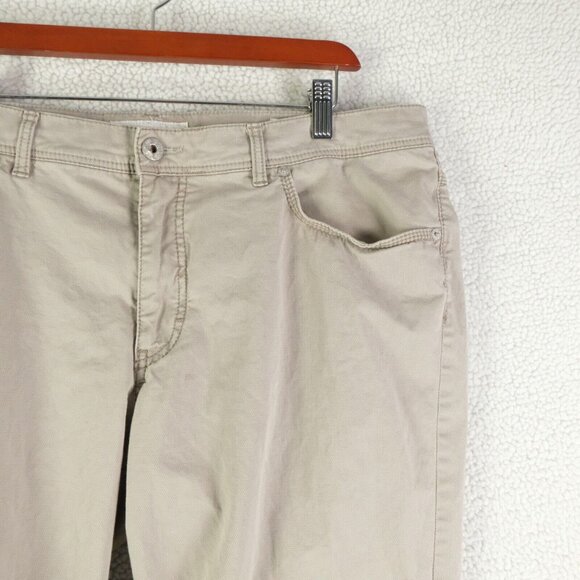 Brax Jeans Mens 38X30 Gray Cooper Fancy Regular Straight Leg Lightweight Stretch - Picture 2 of 12